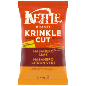 Kettle Brand Krinkle Cut Habenero Lime Potato Chips