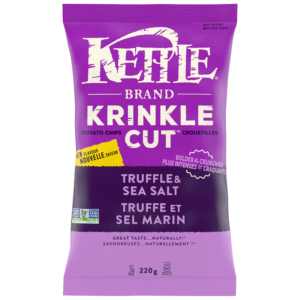 Kettle Brand Krinkle Cut Truffle and Sea Salt Potato Chips