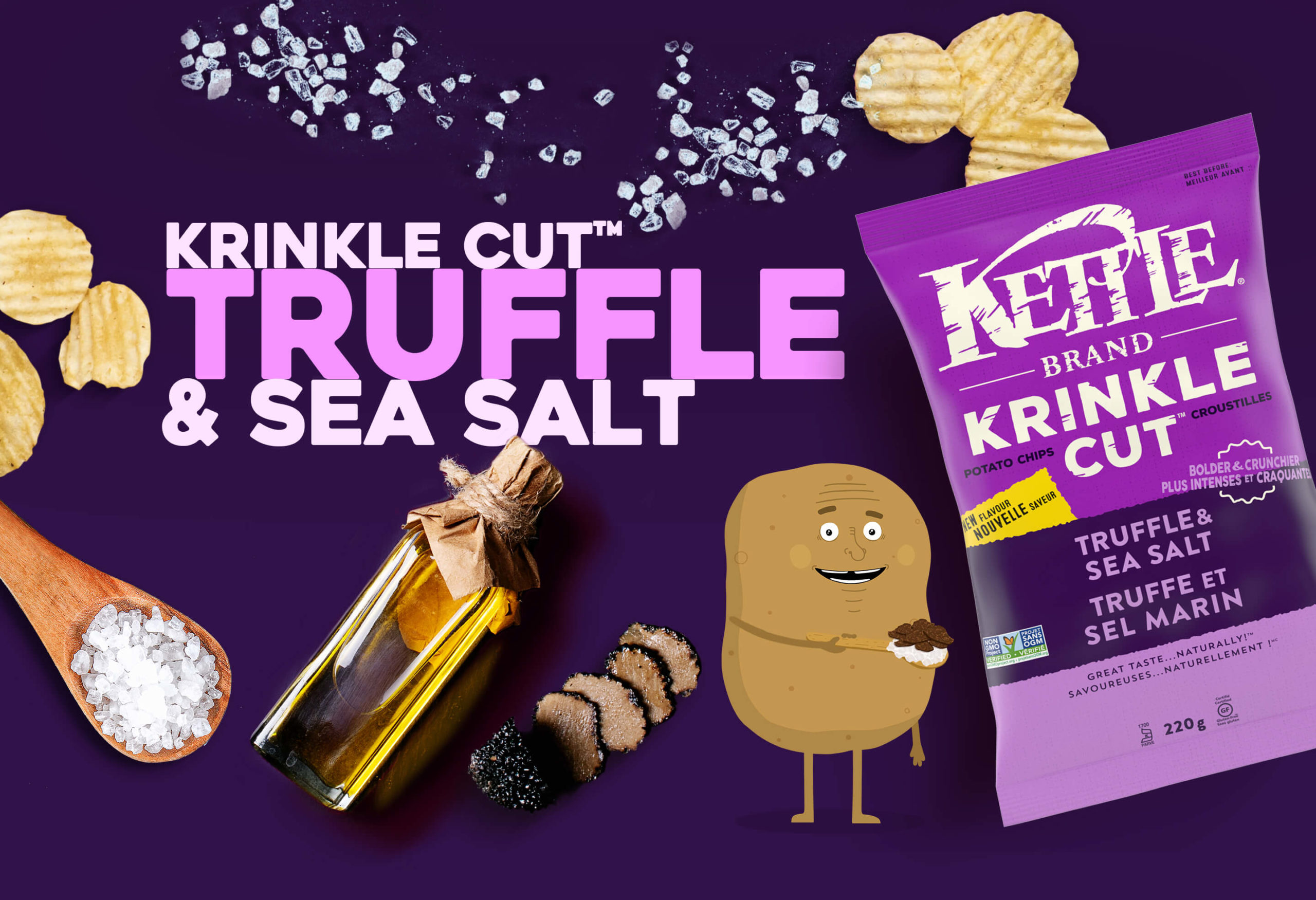 Krinkle Cut Truffle & Sea Salt
